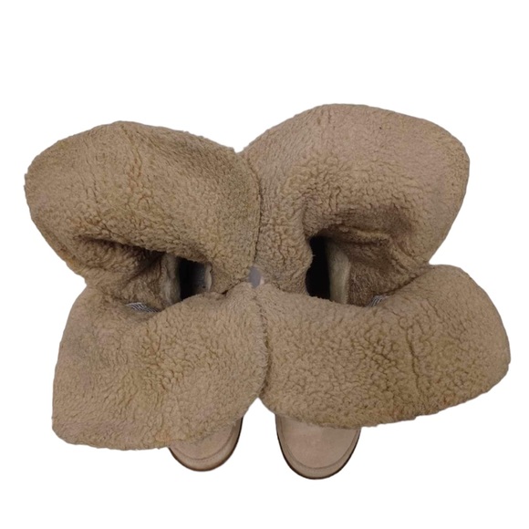 Clarks Nemo Thrill Gore-Tex Mid Calf Bone Colour Winter Boots Size 40 - Picture 5 of 7